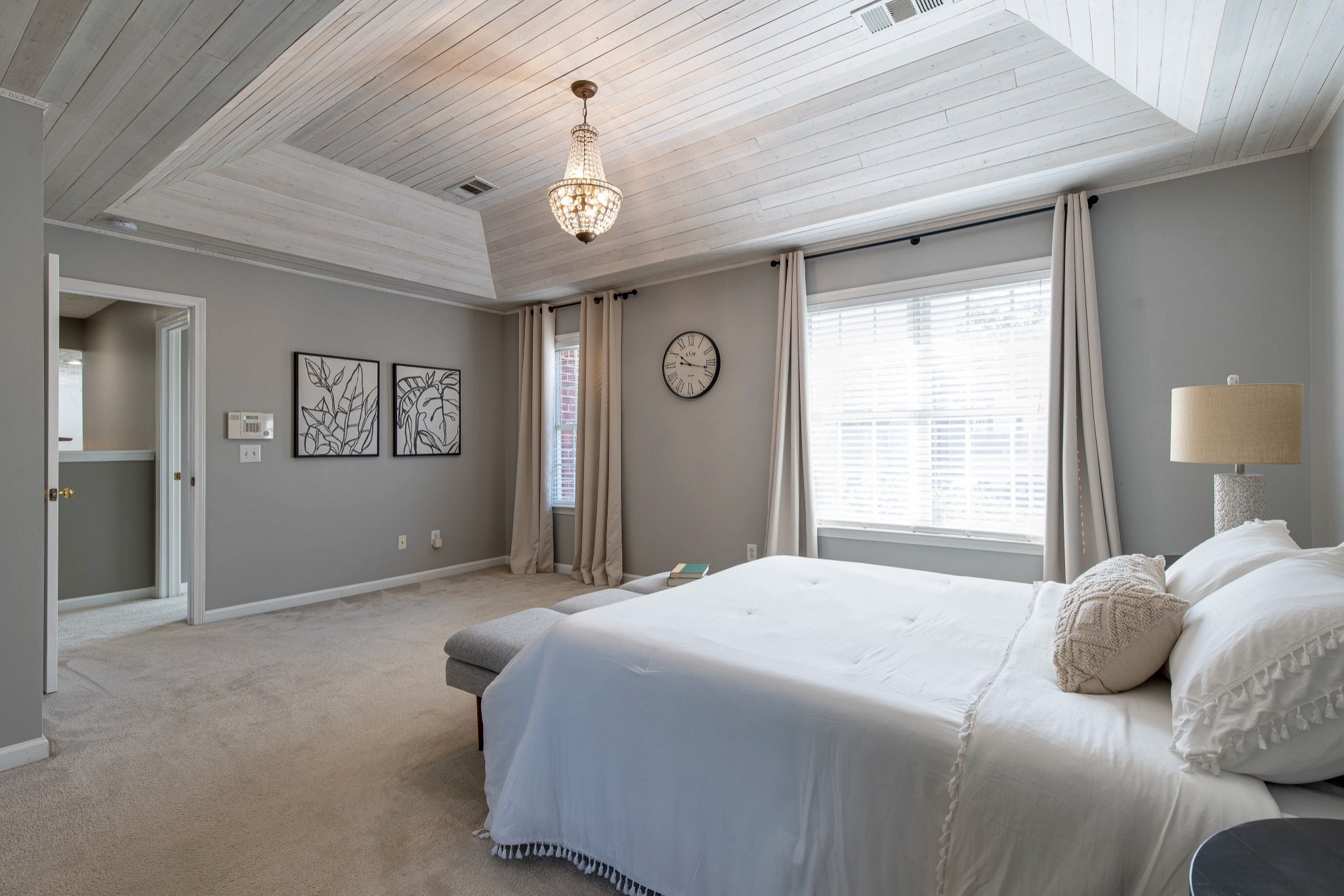400 Roma Court Nashville, TN 37211 - Photo 4 of 31 a bedroom with a large bed and a window