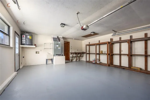 a view of empty room with white walls