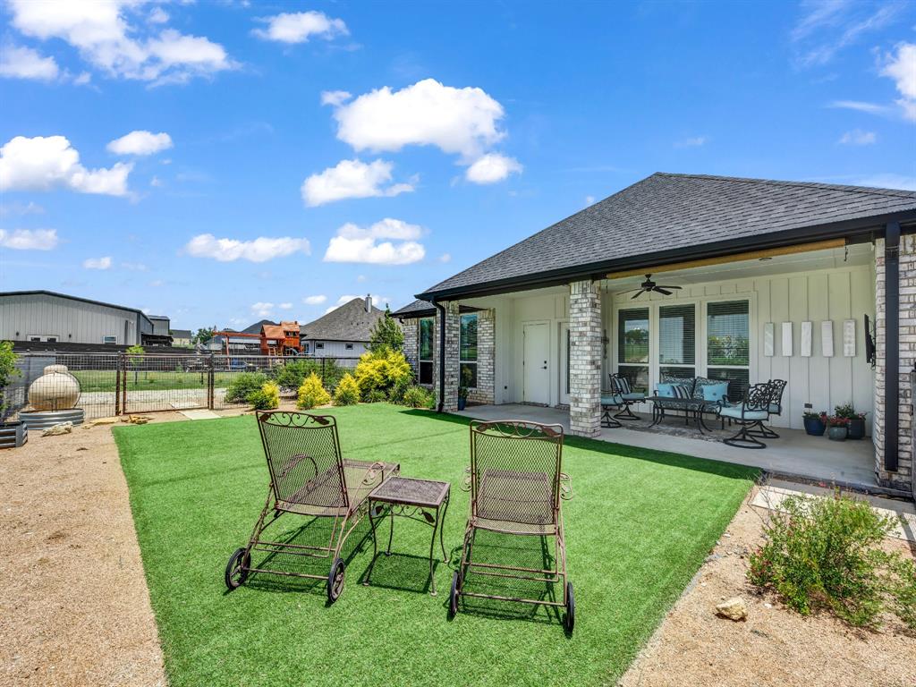 129 Maravilla Drive Aledo, TX 76008 - Photo 37 of 40 In-law suite backyard and patio