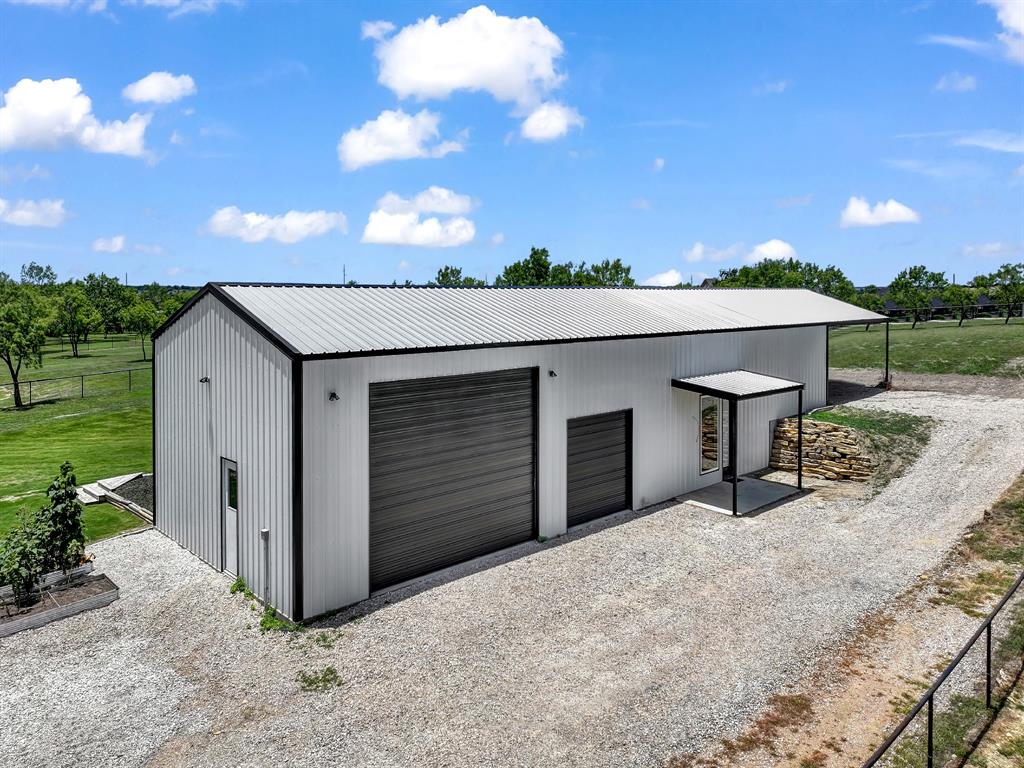 129 Maravilla Drive Aledo, TX 76008 - Photo 39 of 40 30x50 shop and additional 30x30 flex space