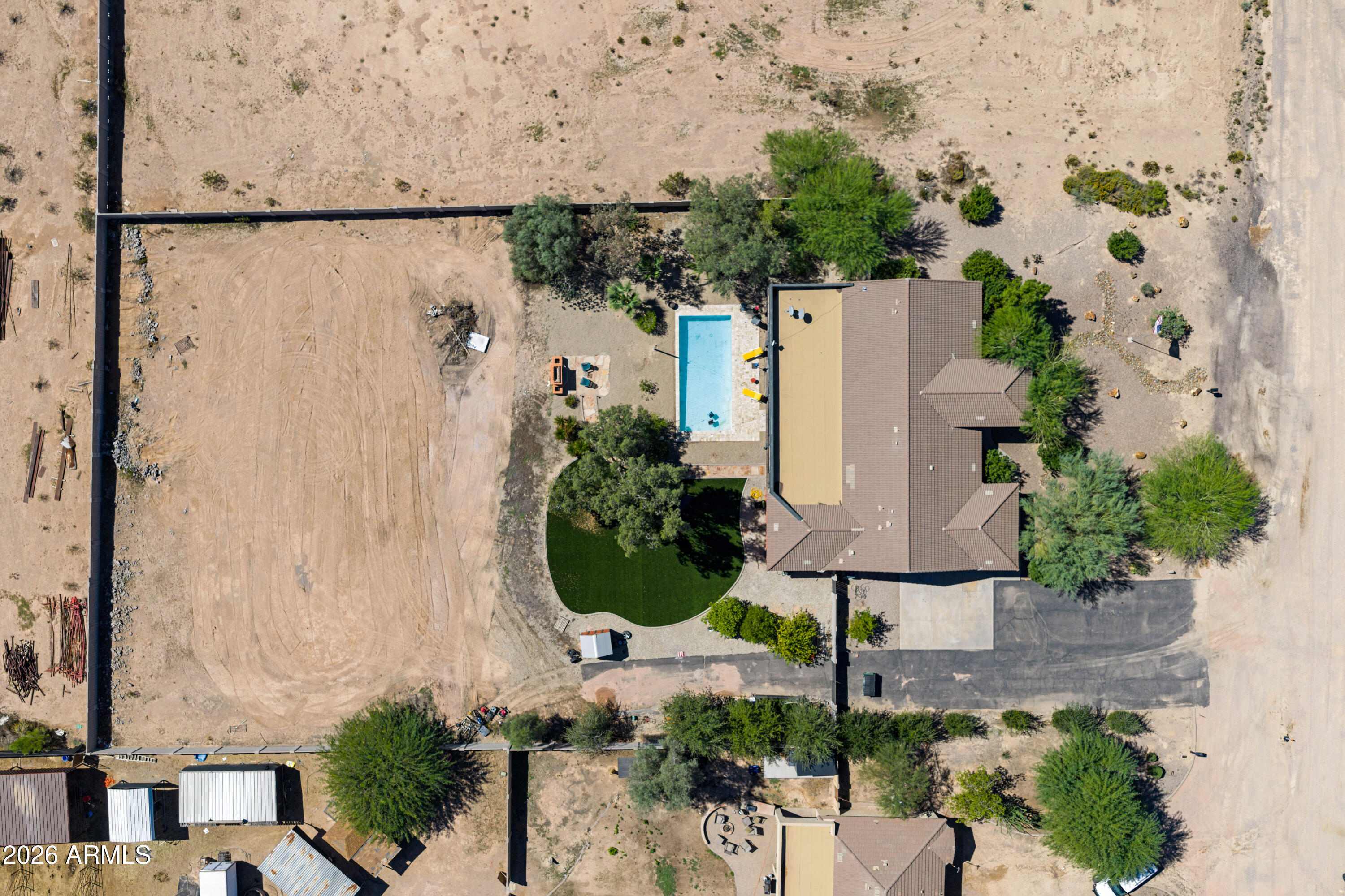 661 West Rhea Road San Tan Valley, AZ 85143 - Photo 52 of 59 Aerial 4