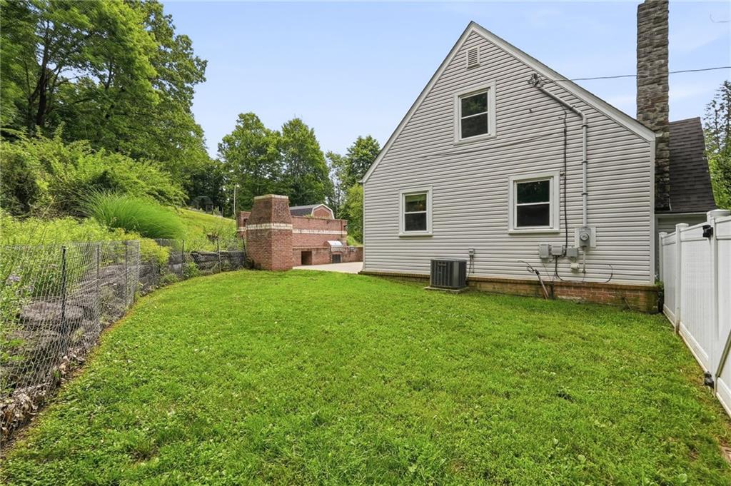 809 Franklin Road Mars, PA 16046 - Photo 30 of 44 Side exterior showing fenced flat yard space