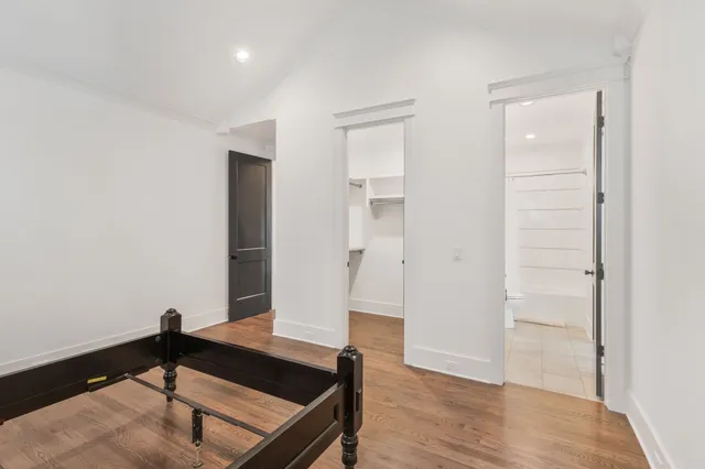 a room with gym equipment