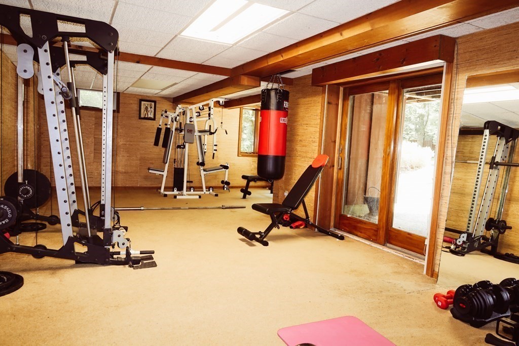 80 Rock-A-Dundee Road Hampden, MA 01036 - Photo 14 of 42 a view of a room with gym equipment