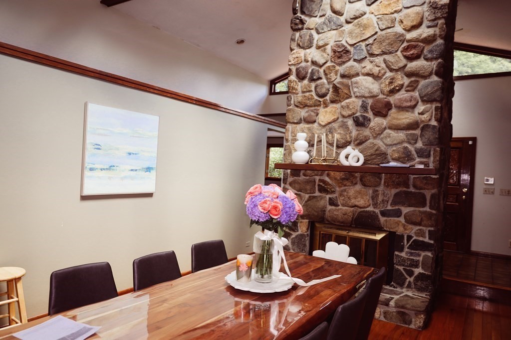 80 Rock-A-Dundee Road Hampden, MA 01036 - Photo 27 of 42 a view of a dining room with furniture and wooden floor