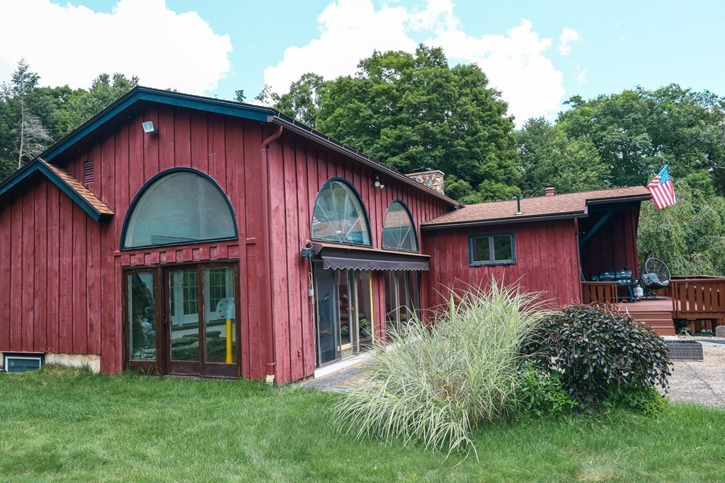 80 Rock-A-Dundee Road Hampden, MA 01036 - Photo 3 of 42 a view of backyard of house with green space
