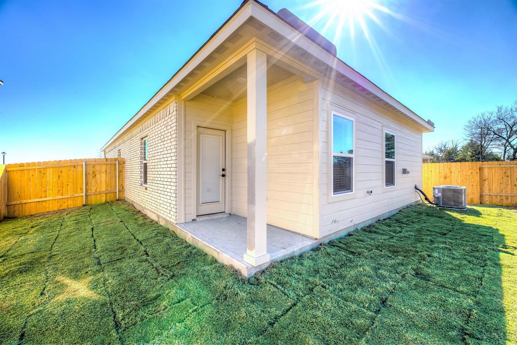 1330 Windemere Way Princeton, TX 75407 - Photo 23 of 25 a view front of house with backyard