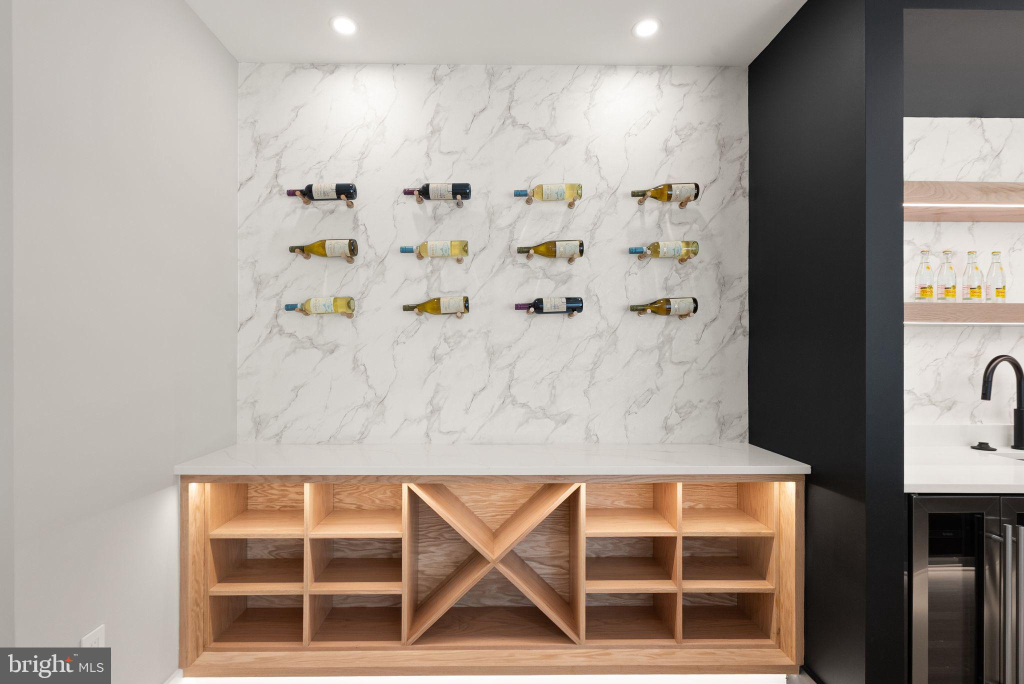 6329 Halsey Road McLean, VA 22101 - Photo 70 of 94 Sleek wine display in modern design.