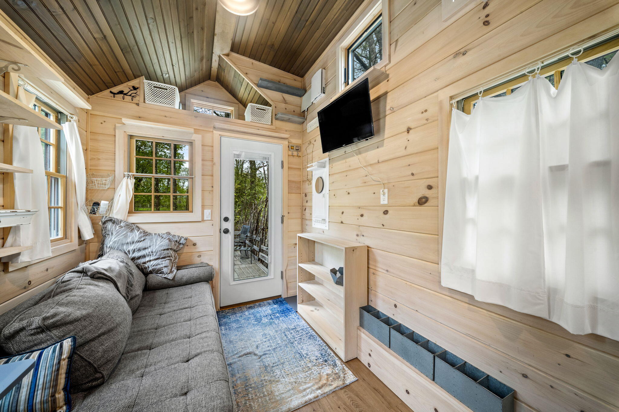 1773 Hudson Road Hudson, ME 04449 - Photo 15 of 61 Interior of Tiny Home - Living Space