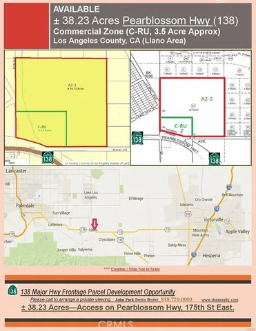 $899,900 | 0 Pearblossom Highway, Llano, CA 93544