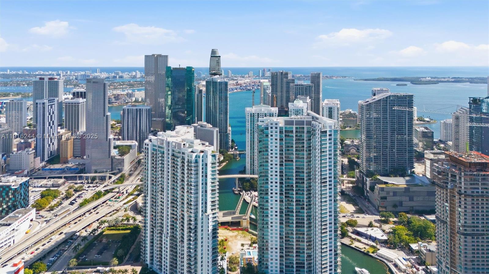 92 Southwest 3rd Street, Unit 1604 Miami, FL 33130 - Photo 51 of 53 a view of a city with tall buildings