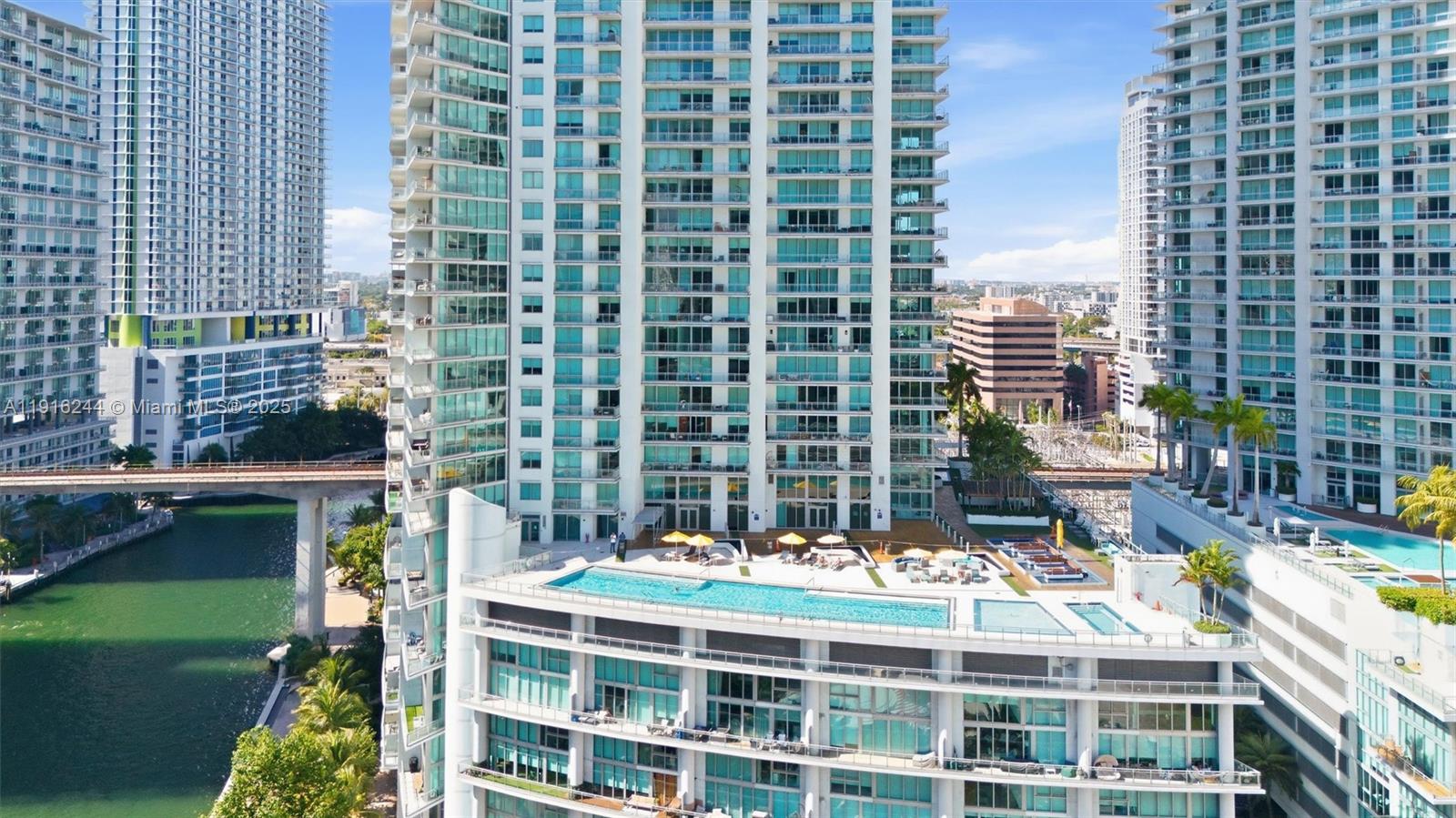 92 Southwest 3rd Street, Unit 1604 Miami, FL 33130 - Photo 53 of 53 a view of a building with a outdoor space