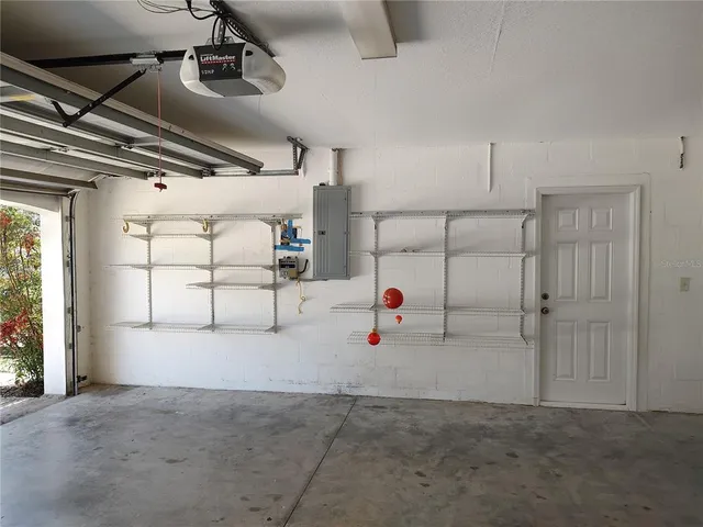 a view of water heater room