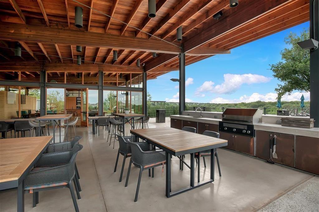 129 Starflower Cove Georgetown, TX 78628 - Photo 21 of 31 View of patio with an outdoor kitchen / dining area