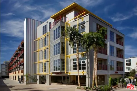 a front view of a building