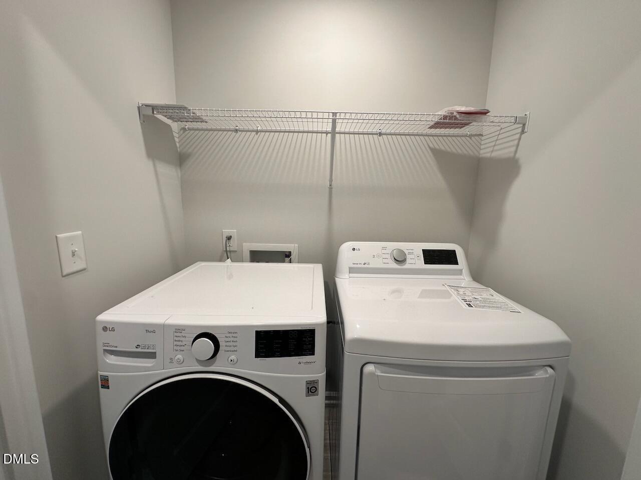 2521 Laurel Valley Way Raleigh, NC 27604 - Photo 23 of 25 a utility room with dryer and washer