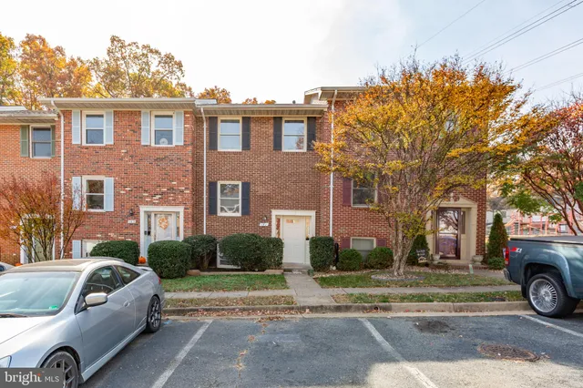 a view of a that has a couch and a tree in front of it