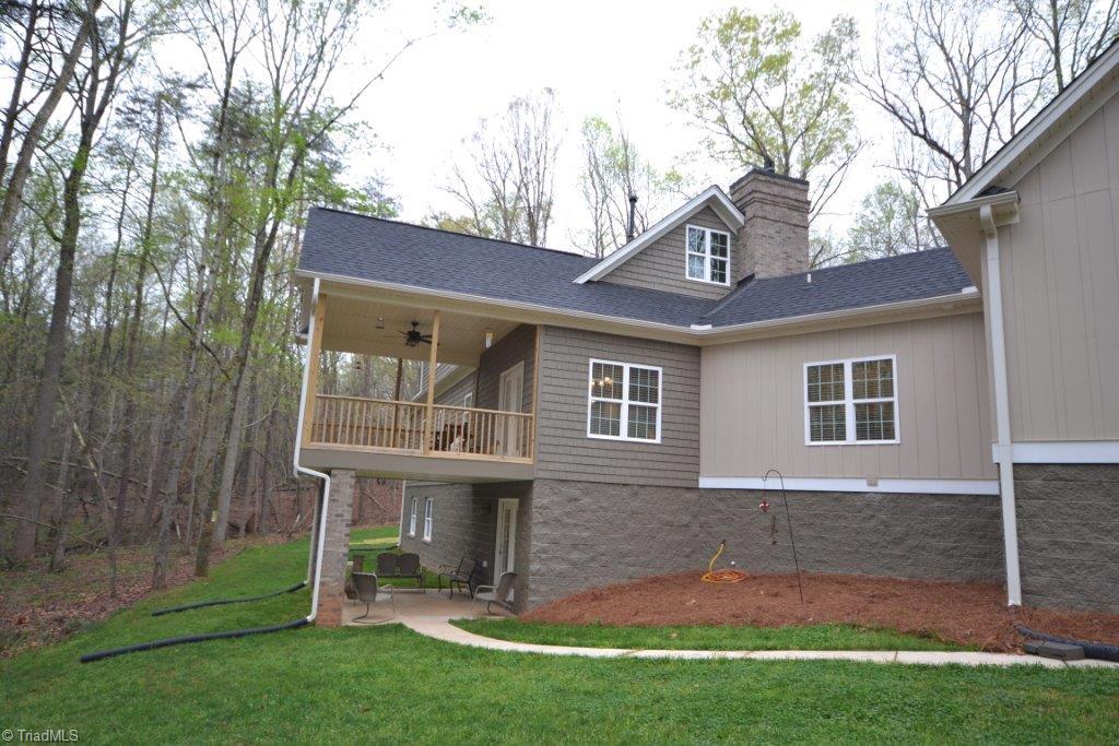 4958 Tigers Den Road Randleman, NC 27317 - Photo 22 of 25 Back Exterior - Covered Porch, Patio