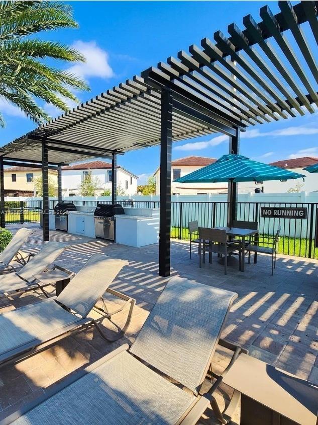 3350 Northwest 112th Street Hialeah, FL 33018 - Photo 33 of 40 a view of a swimming pool with a patio