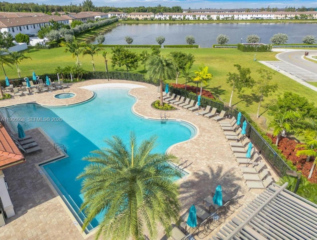 3350 Northwest 112th Street Hialeah, FL 33018 - Photo 37 of 40 an aerial view of a residential apartment building with outdoor space