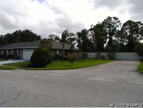 520 Sandpiper Court Edgewater, FL 32141 - Photo 6 of 7 a view of a house with a yard and large trees