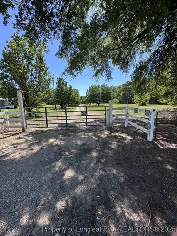 a view of park benches