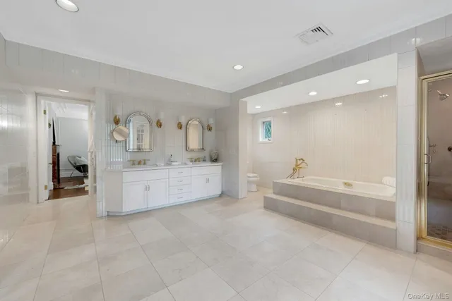 a outdoor space with furniture