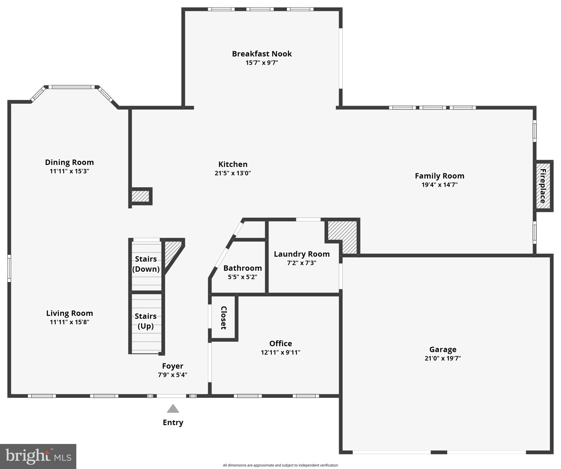 5902 Union Ridge Drive Adamstown, MD 21710 - Photo 47 of 49 Main level floor plan