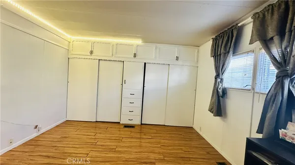a view of a walk in closet