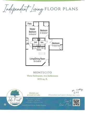 $3,300 | 3901 Montecito Drive, Unit 604, Denton, TX 76210