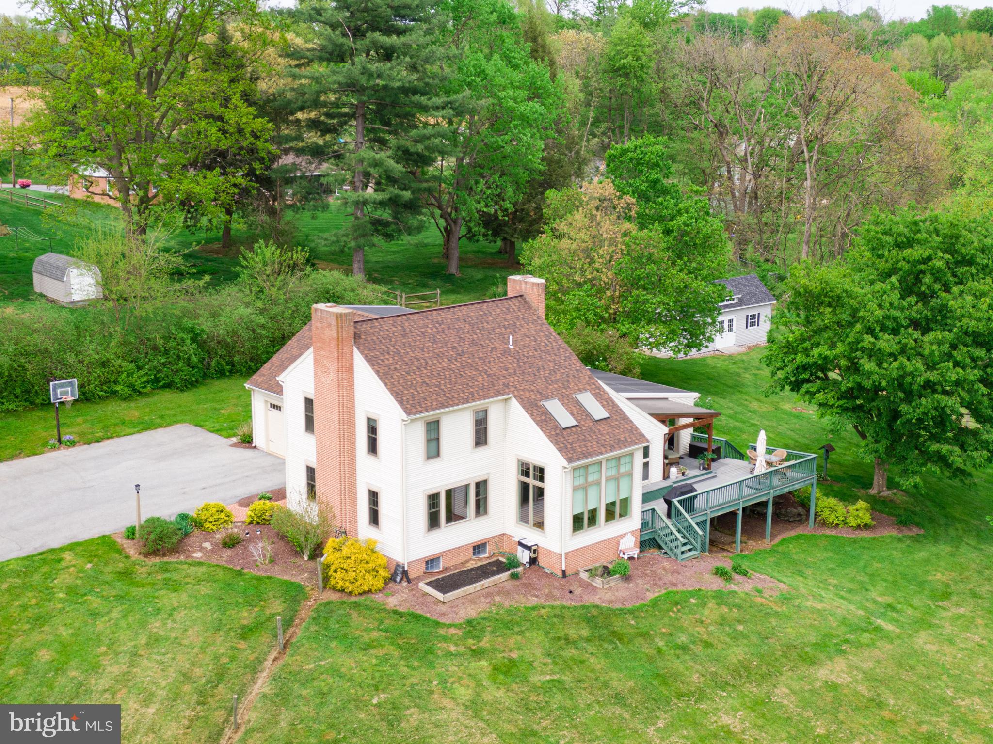 1101 Central Manor Road Lancaster, PA 17603 - Photo 60 of 64 Aerial View of Home