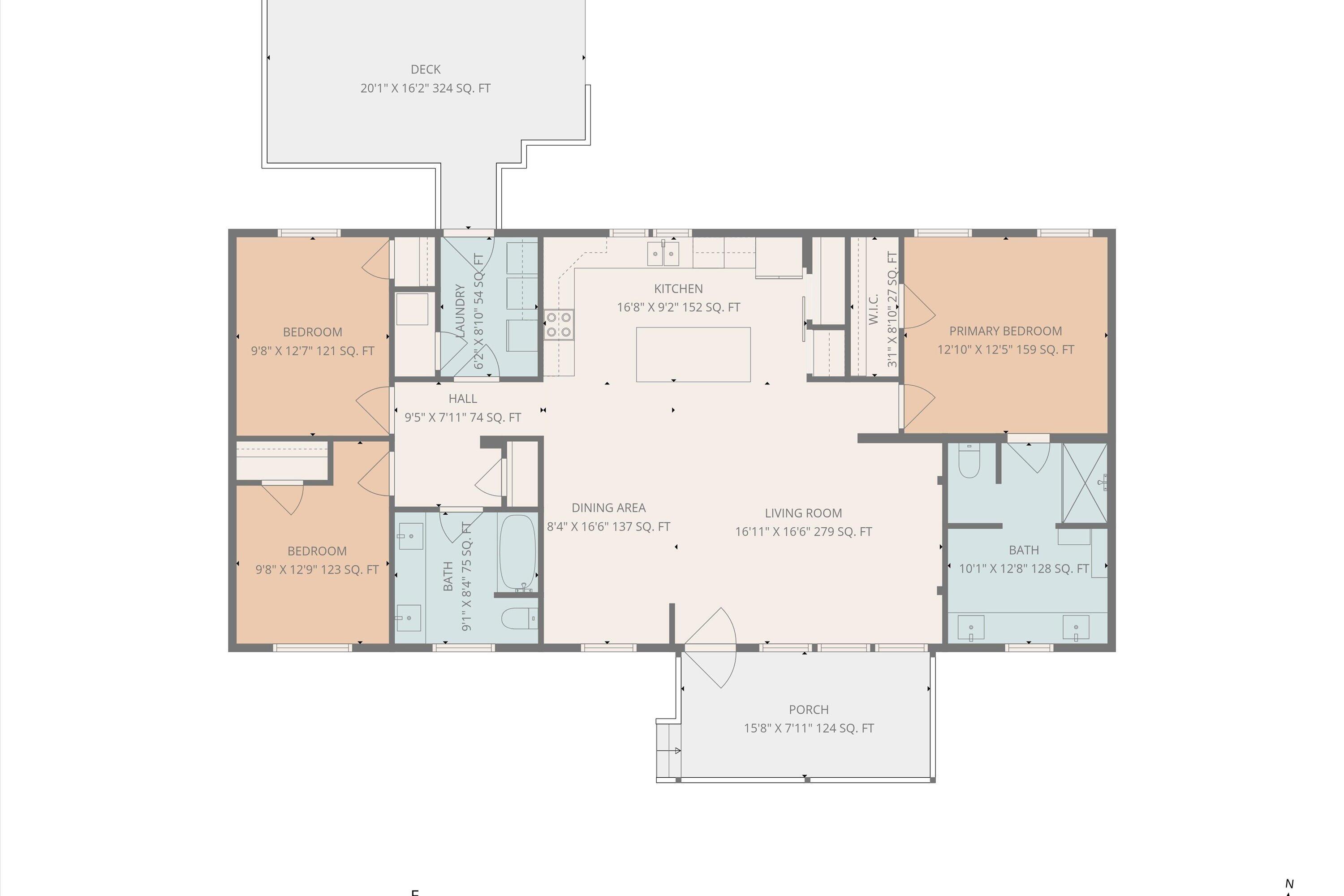 1675 Airport Road Moneta, VA 24121 - Photo 45 of 45 41-Floor Plan