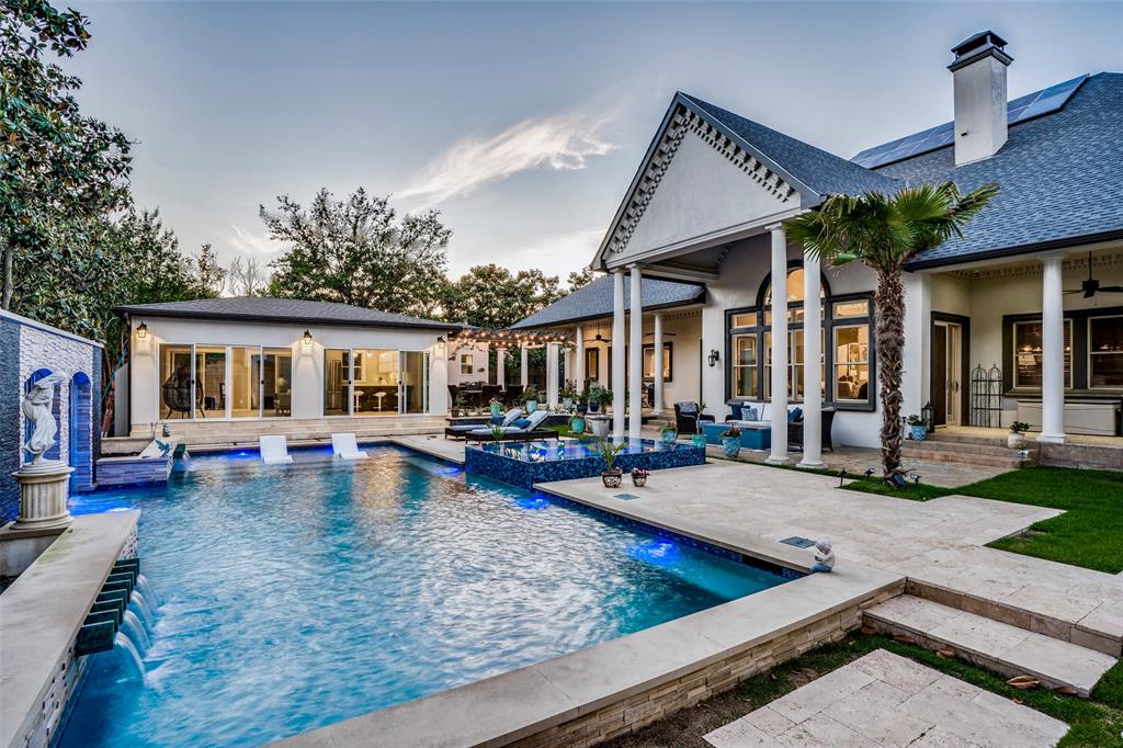 4206 Gloster Road Dallas, TX 75220 - Photo 1 of 1 a view of a house with swimming pool and sitting area