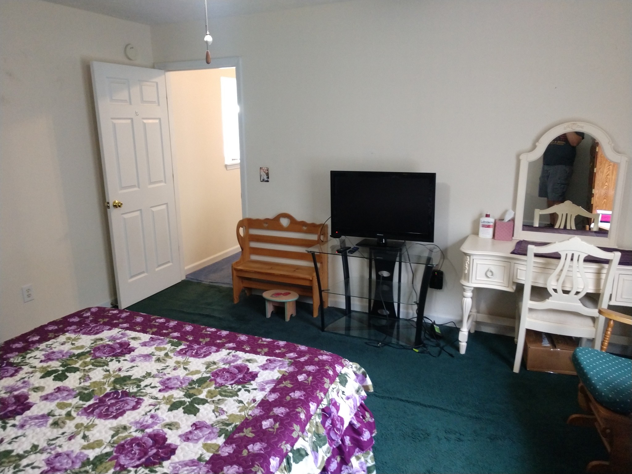 1511 Ridgemont Drive La Vergne, TN 37086 - Photo 16 of 18 a bedroom with a bed and a flat screen tv