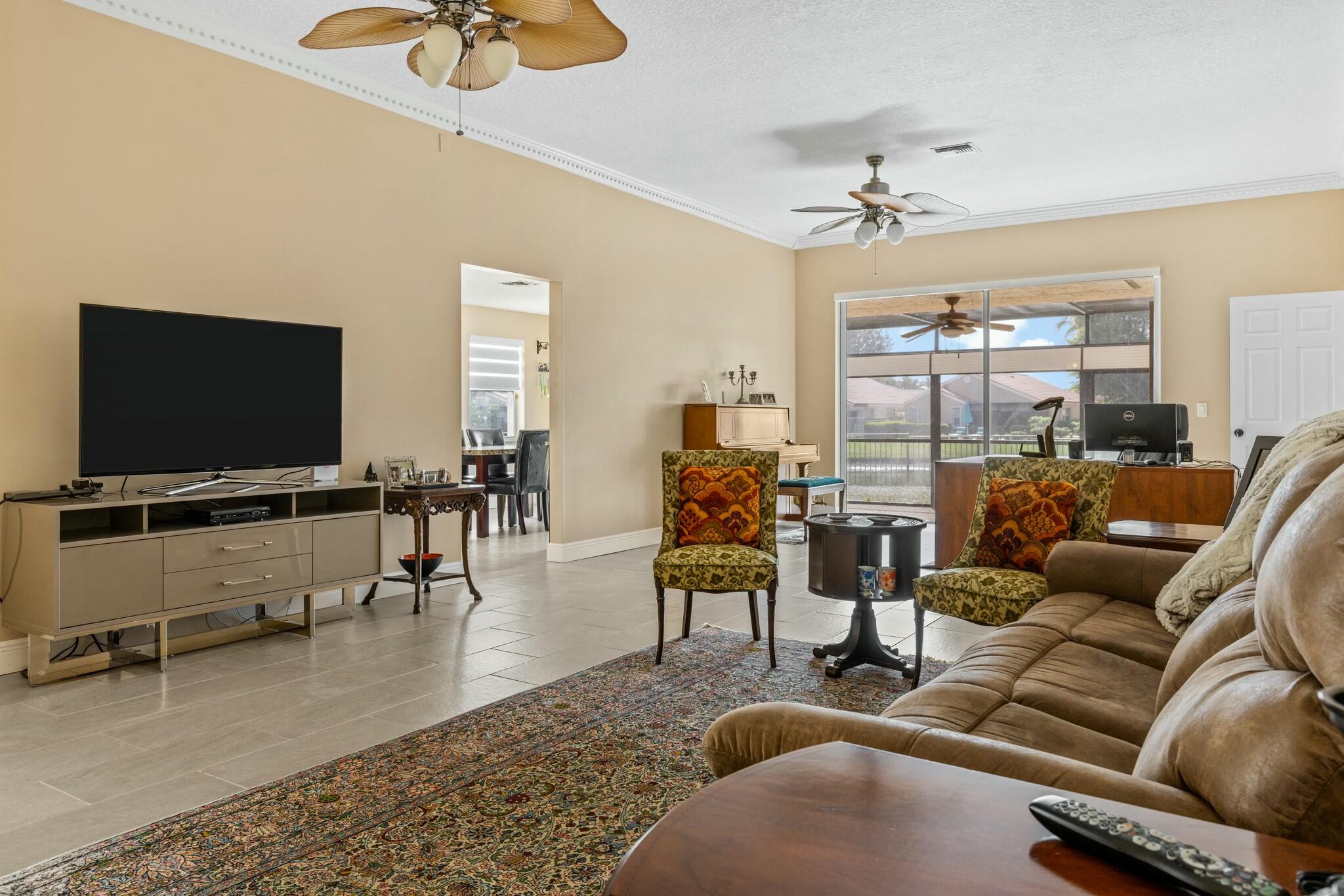 19931 Oslo Court Boca Raton, FL 33434 - Photo 9 of 40 Living Area View from Second Bedroom