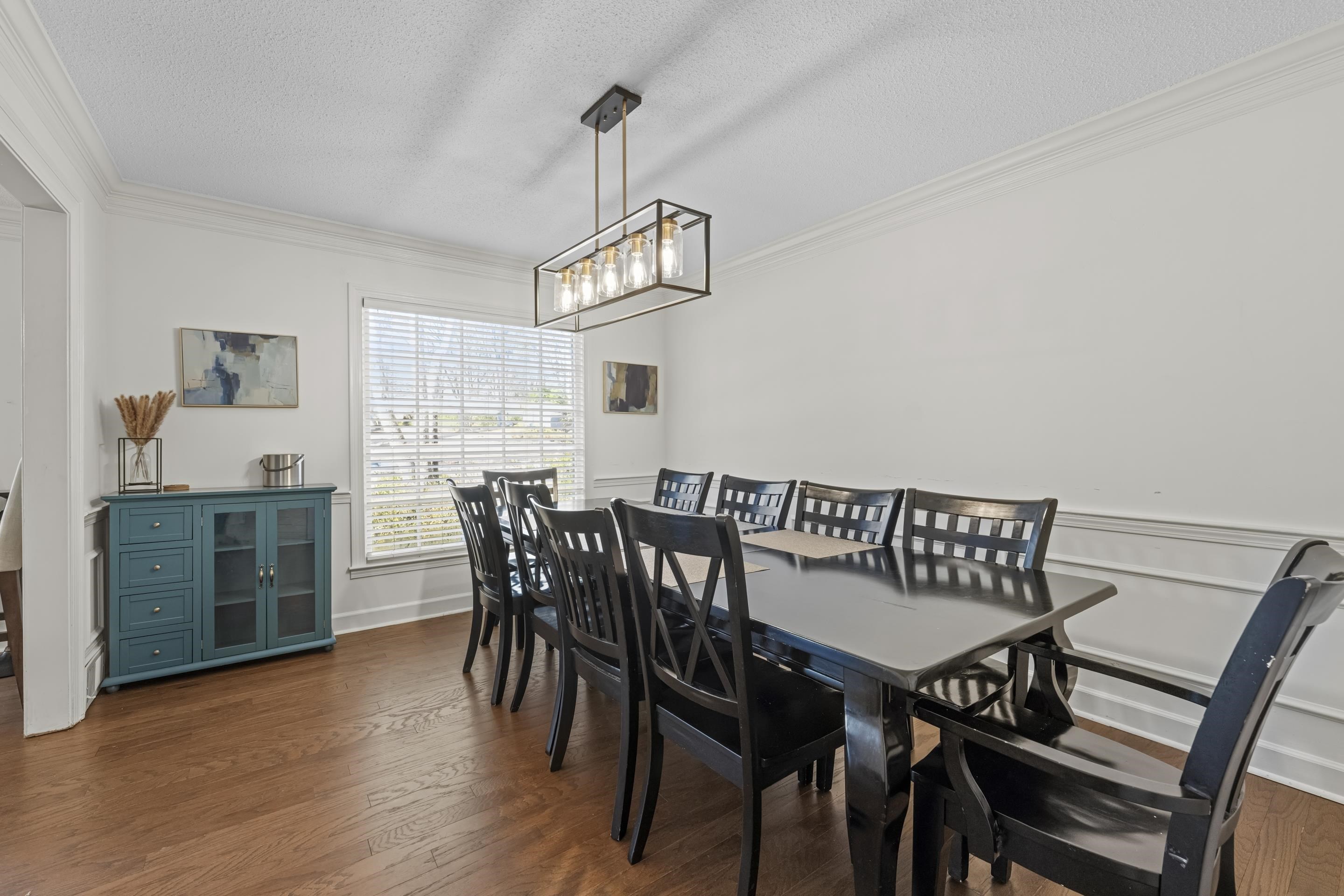 1316 Kirby Road Memphis, TN 38120 - Photo 10 of 30 a view of a dining room with furniture window and wooden floor