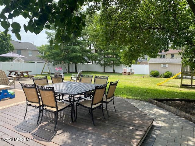 8 Partridge Lane Howell, NJ 07731 - Photo 11 of 23 8 partridge deck area