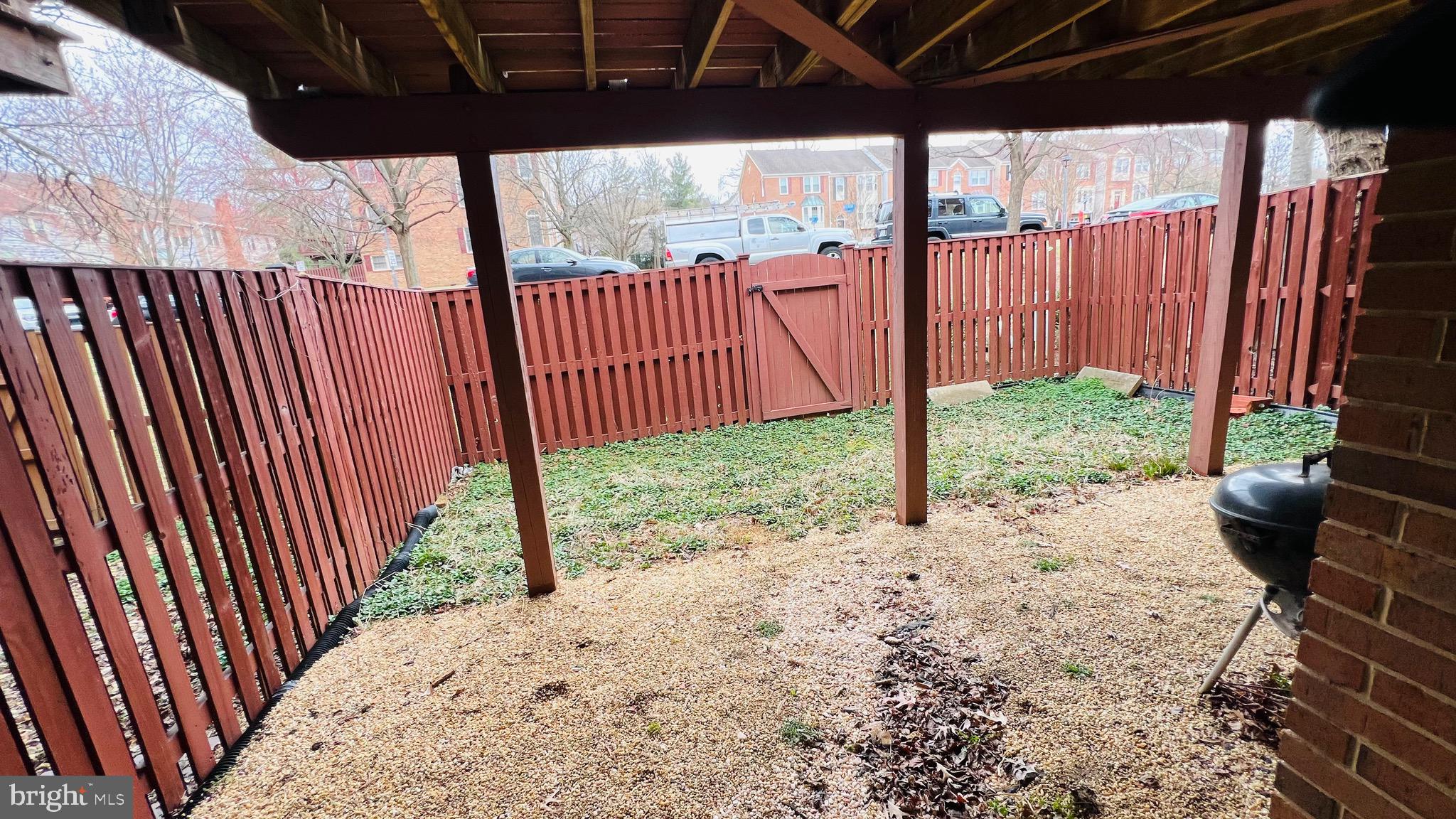 8035 Trevor Place Vienna, VA 22182 - Photo 14 of 48 a view of a backyard with a garden