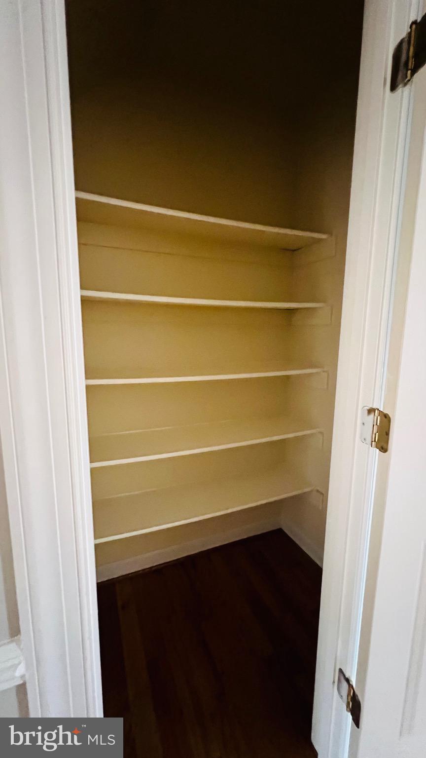 8035 Trevor Place Vienna, VA 22182 - Photo 23 of 48 a view of walk in closet with empty racks