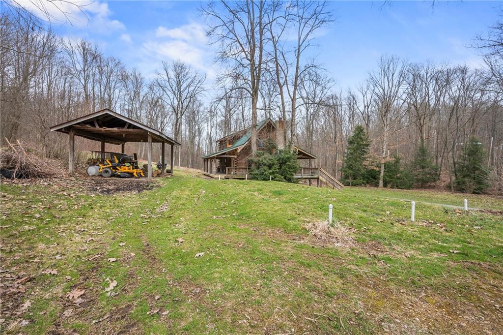 515 Hooker Road West Sunbury, PA 16061 - Photo 44 of 47 Pavilion to store wood and necessities