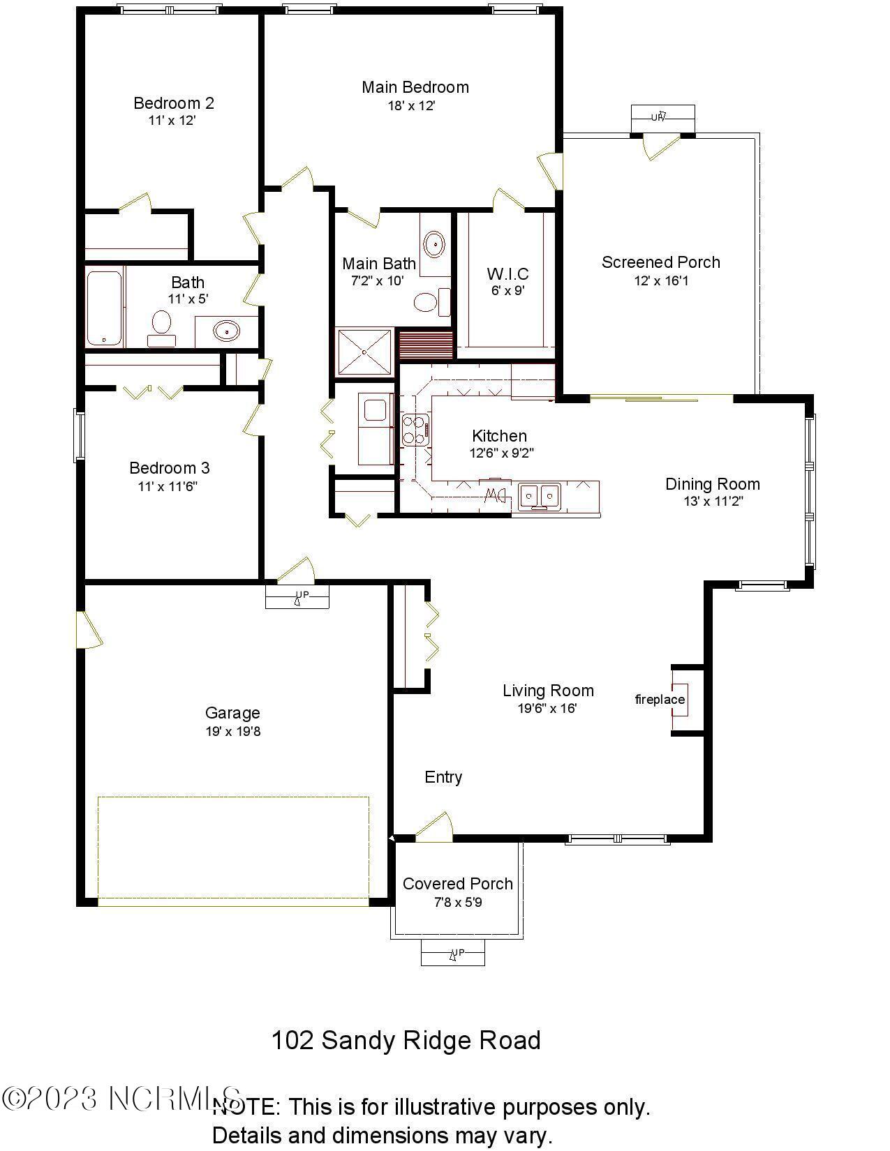 102 Sandy Ridge Road West End, NC 27376 - Photo 24 of 24 102 Sandy Ridge w out sq ft-page-001