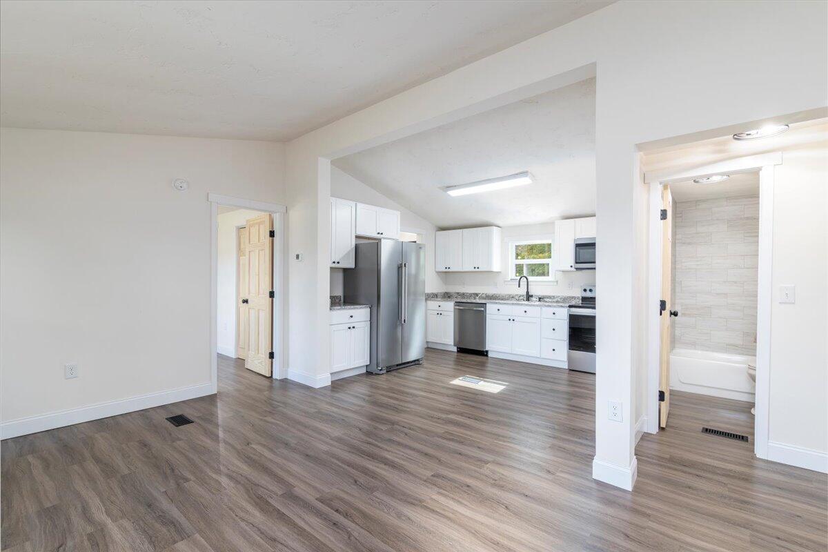 36 Nutmeg Lane Penhook, VA 24137 - Photo 4 of 37 a view of kitchen and wooden floor