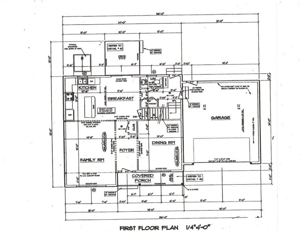 54 Beaver River Road Richmond, RI 02892 - Photo 5 of 6 First Floor Plan