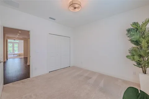 wooden floor in an empty room