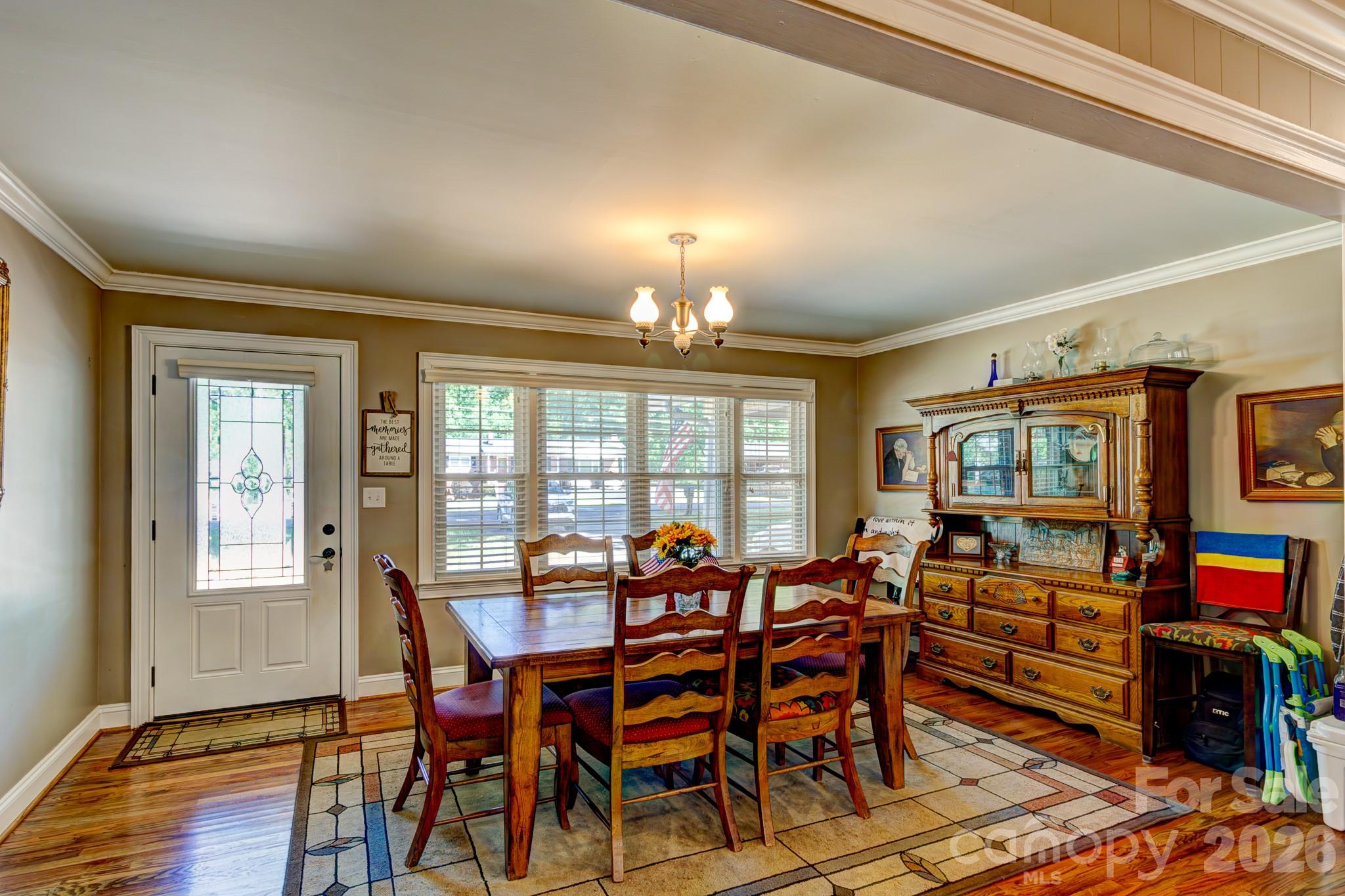 113 Delview Drive Cherryville, NC 28021 - Photo 6 of 26 a view of a dining room with furniture window and wooden floor