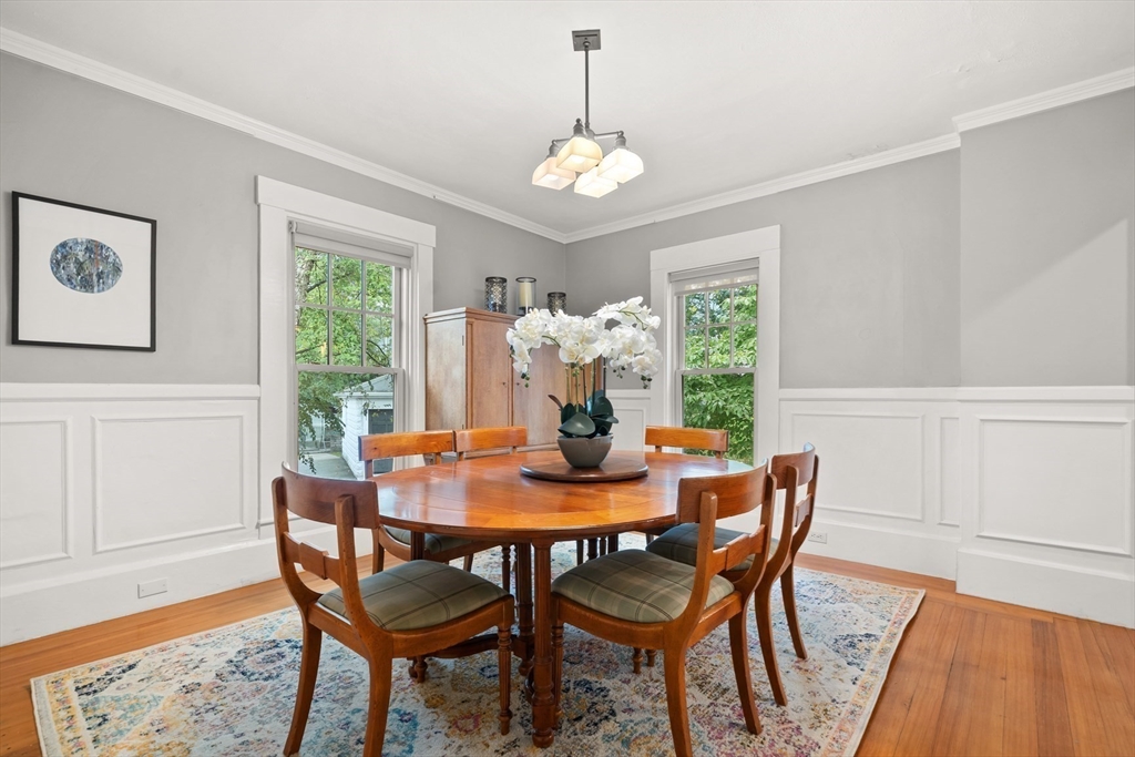 104 Church Street Winchester, MA 01890 - Photo 16 of 42 a dining room with furniture and window