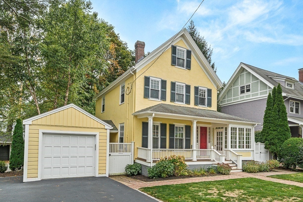 104 Church Street Winchester, MA 01890 - Photo 39 of 42 a front view of a house with a yard