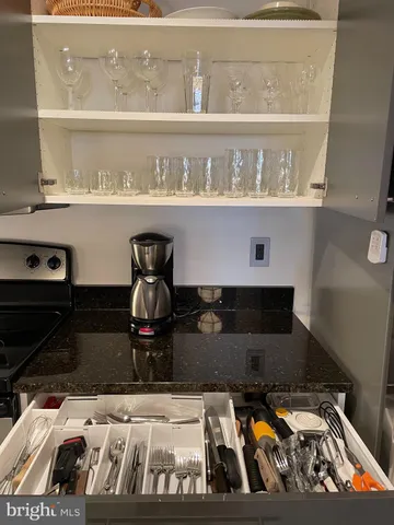 a room with gym equipment