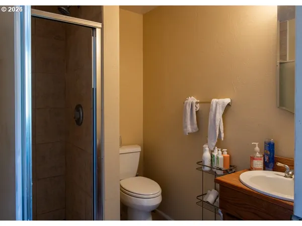 a bathroom with a sink and toilet