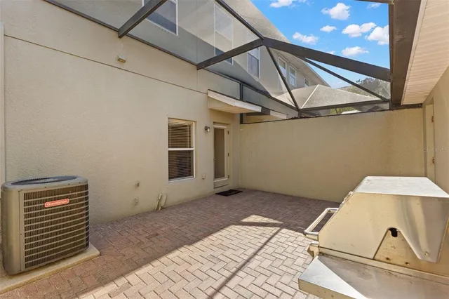 a view of a livingroom with wooden floor